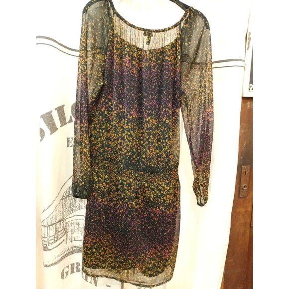 Jessica Simpson Tunic size Large sheer lined bodice - Picture 7 of 7